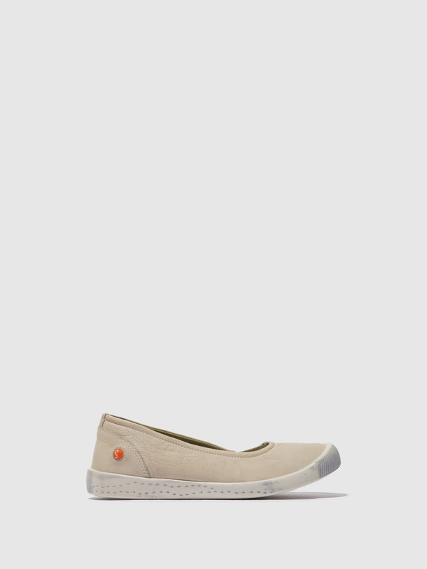 Elasticated Ballerinas ILSA676SOF LIGHT GREY